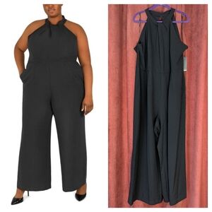 ➕Twist Detail Halter Jumpsuit➕